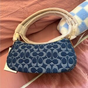 Blue Patterned Women's Bag